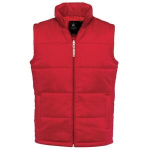 B&C Mens Body Warmer / Red